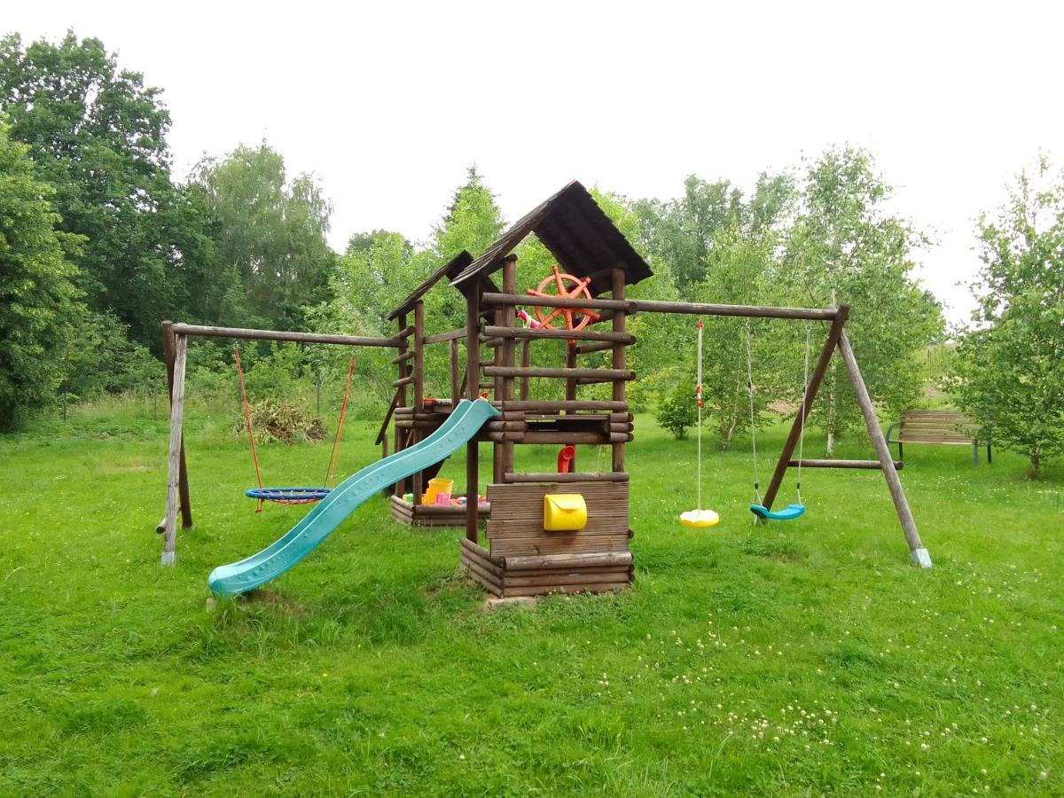 Szalas W Gorach Izerskich, Blisko Swieradow Zdroj I Zamek Czocha, Agroturystyka, Ogrzewanie, Klimatyzacja , Plac Zabaw, Ognisko Z Rusztem I Kijkami, Zywe Zwierzeta, Latem Basen Mirsk Buitenkant foto